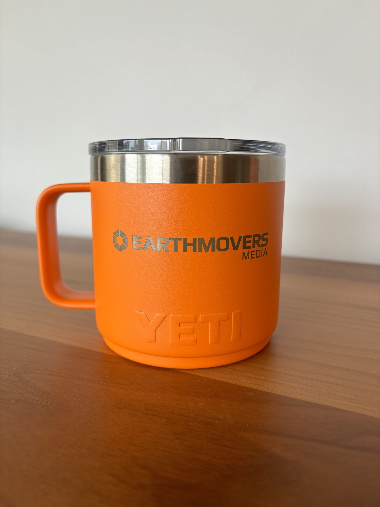 14oz Desktop Mug - Orange
