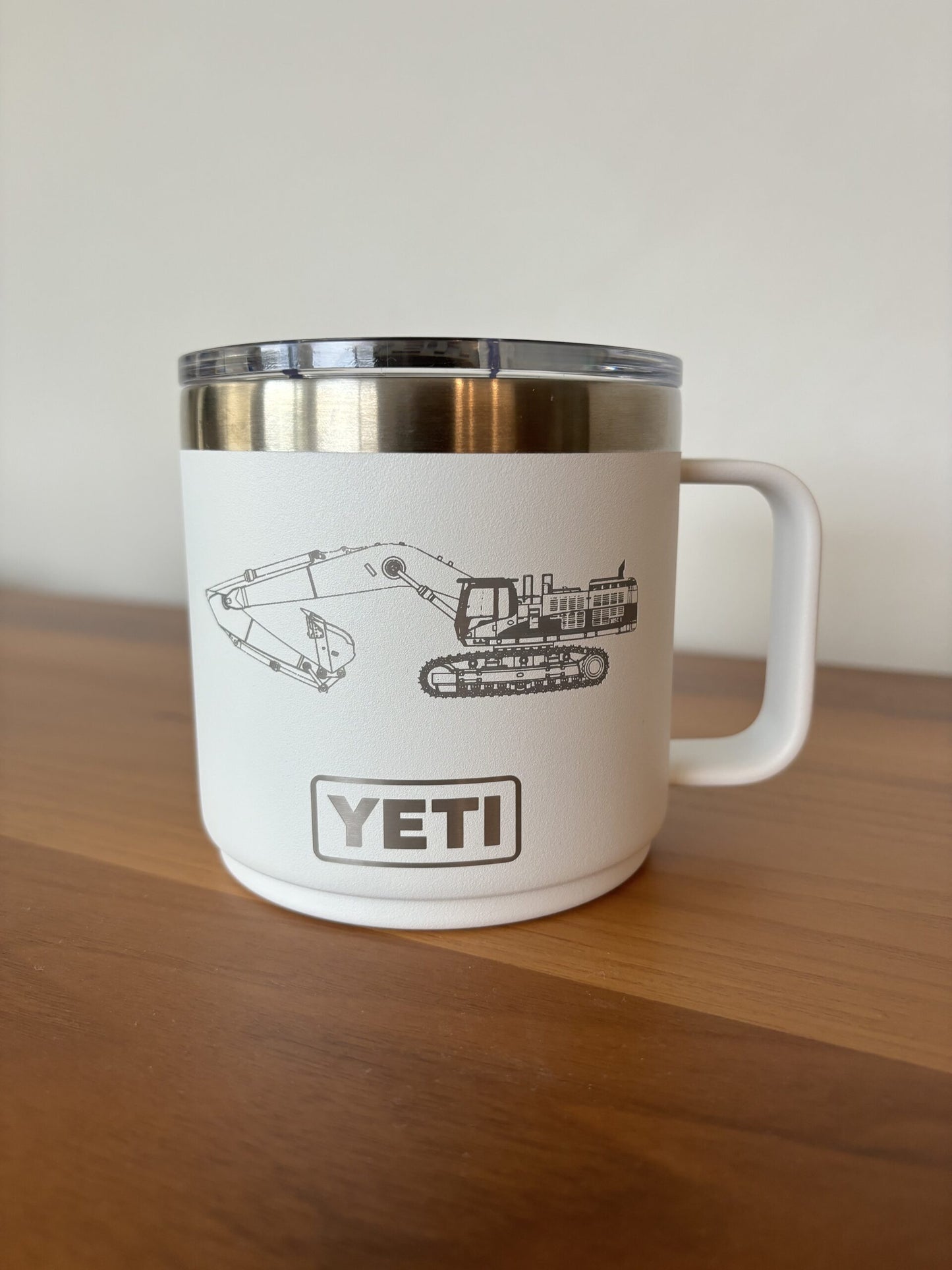 14oz Desktop Mug - White