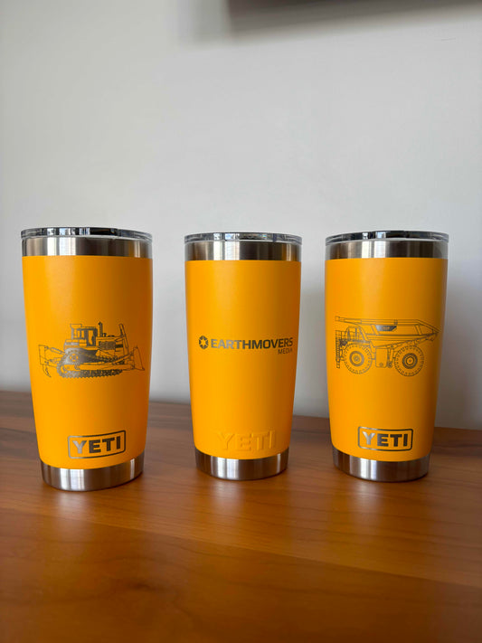 20oz Travel Mug - Yellow