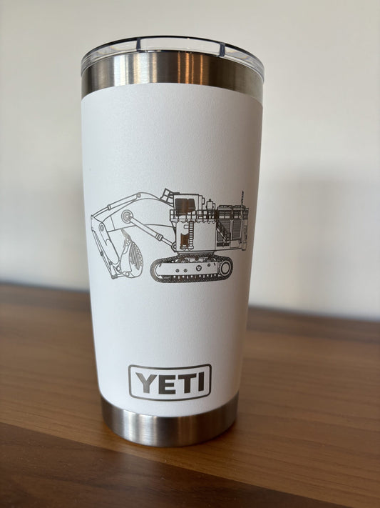 20oz Travel Mug - White