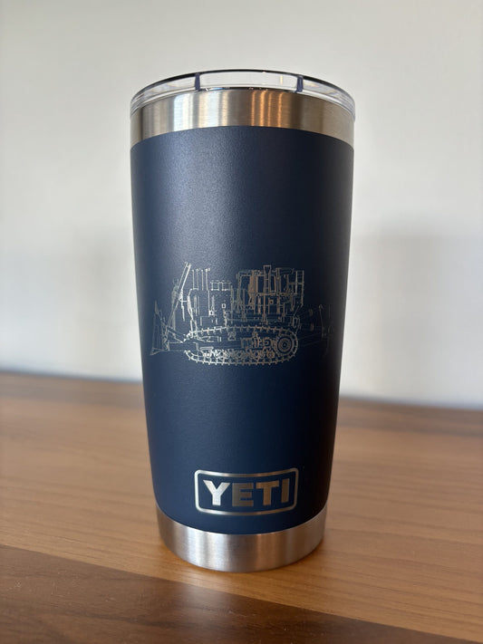 20oz Travel Mug - Blue