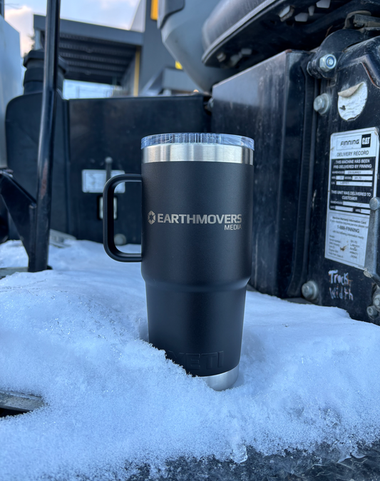 20oz Travel Mug w/ Handle - Black